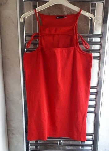 Asos Kırmızı M Beden Mini Elbise