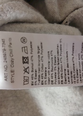 Gri Düşük Bel Eşofman Altı - Görsel 7