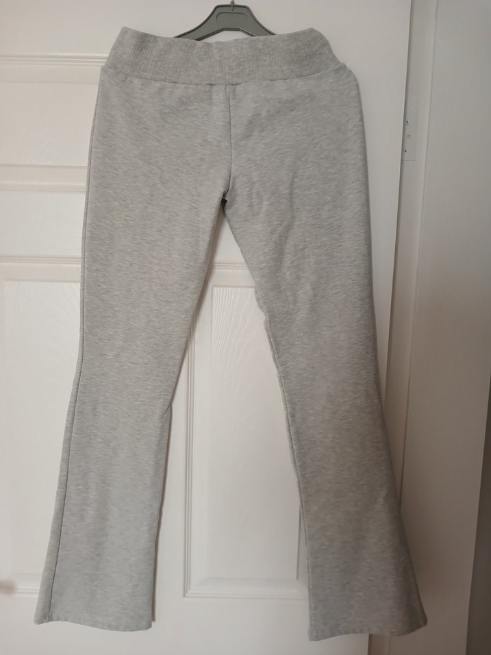 Gri Düşük Bel Eşofman Altı - Görsel 5