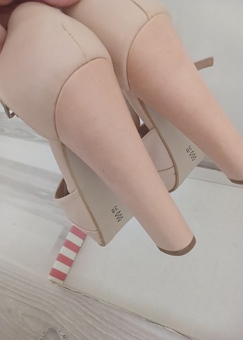 Pelin'in Ayakkabıları Bej Platform Topuklu Ayakkabı - Görsel 3