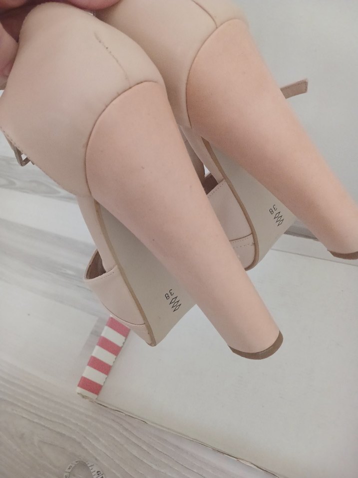 Pelin'in Ayakkabıları Bej Platform Topuklu Ayakkabı - Görsel 3