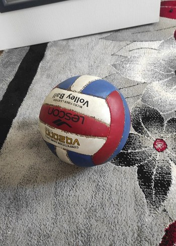 Lescon Volley Topu Kırmızı Mavi Beyaz