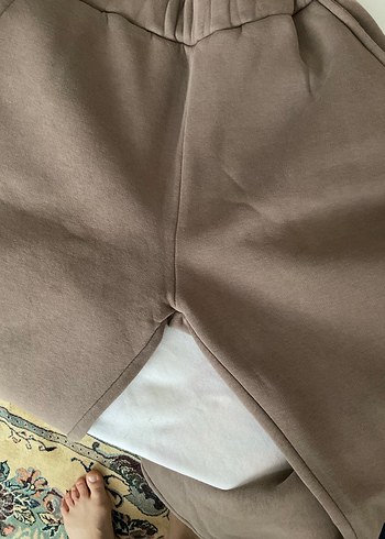 Kadın Bej Rahat Kesim Eşofman Altı - Görsel 2