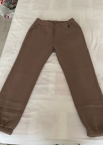 Kadın Bej Rahat Kesim Eşofman Altı - Görsel 5