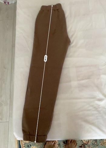 Kadın Bej Rahat Kesim Eşofman Altı - Görsel 4