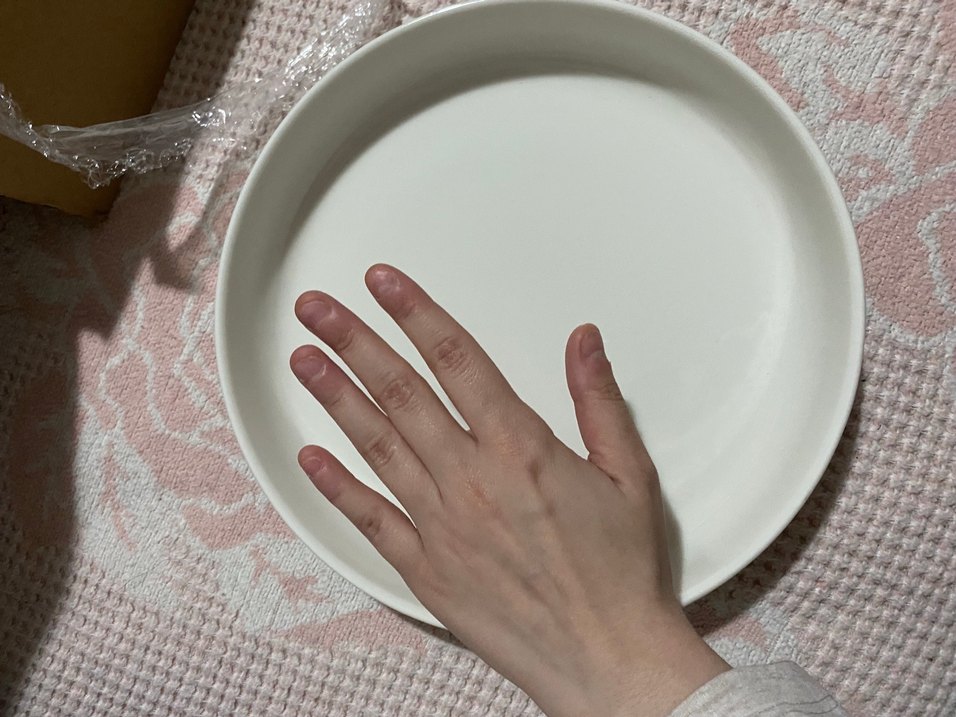 Beyaz Yuvarlak Yemek Kabı - Görsel 2