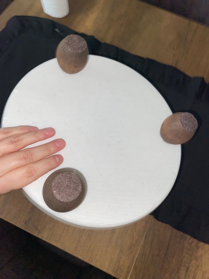 Beyaz Seramik Yuvarlak Tabak - Görsel 2