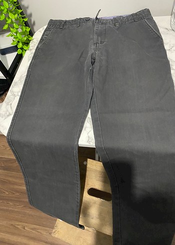 Erkek Gri Kigili jean  lacisi de var 32 beden - Görsel 2