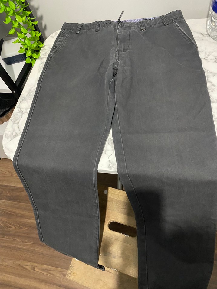 Erkek Gri Kigili jean  lacisi de var 32 beden - Görsel 2