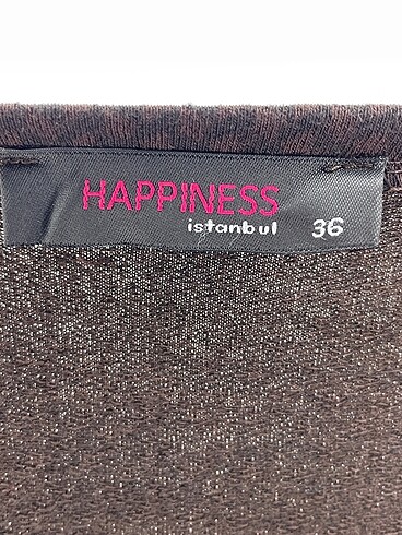 36 Beden kahverengi Renk Vintage Love Kısa Elbise %70 İndirimli.