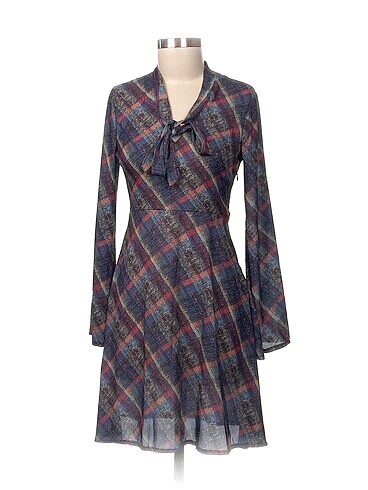Vintage Love Kısa Elbise %70 İndirimli.