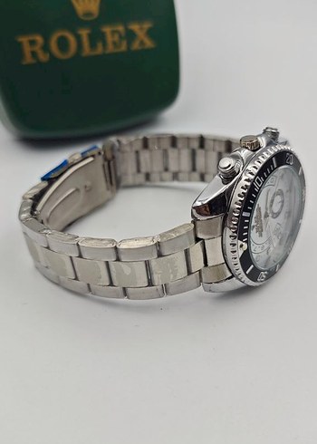 Rolex Rolex Klasik Erkek Kol Saati Gri-Beyaz