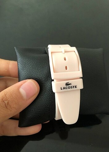 Lacoste Lacoste Pembe Slikon Kol Saati 