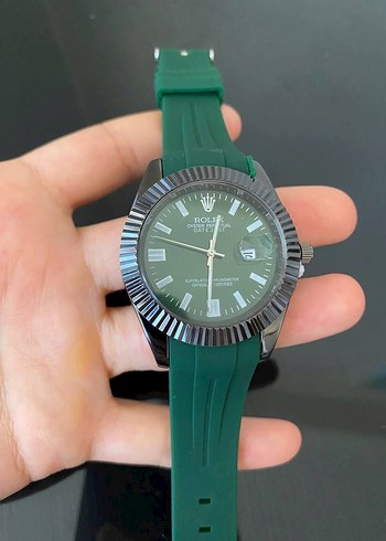 Beden yeşil Renk Rolex Yeşil Klasik Erkek Saat
