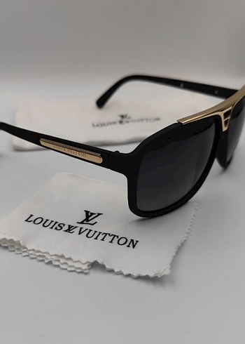 Beden siyah Renk Shiny Siyah Louis Vuitton Kadın Güneş Gözlüğü