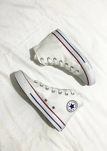 38 Beden Beyaz Converse Kadın Spor Ayakkabı