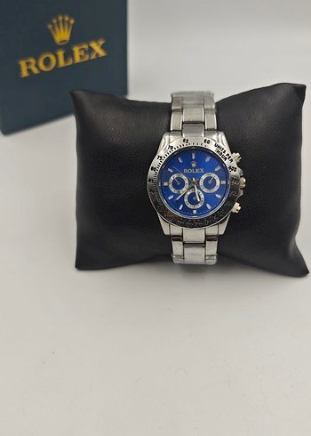 Rolex Çelik Bayan Kol Saati Lacivert Kadranlı