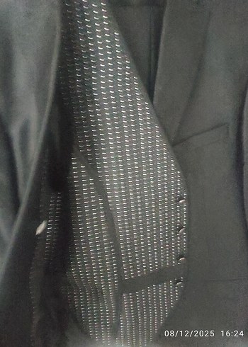 Siyah Erkek Ofis Takım Elbise - Görsel 2