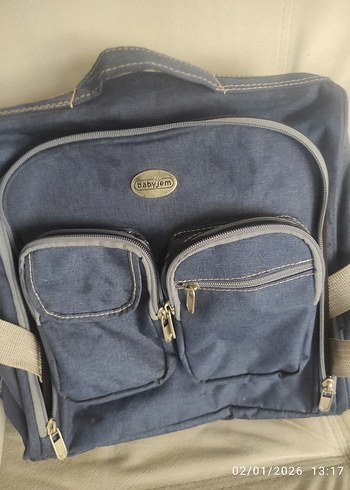 Gri Babyjem Bebek Çantası - Görsel 4