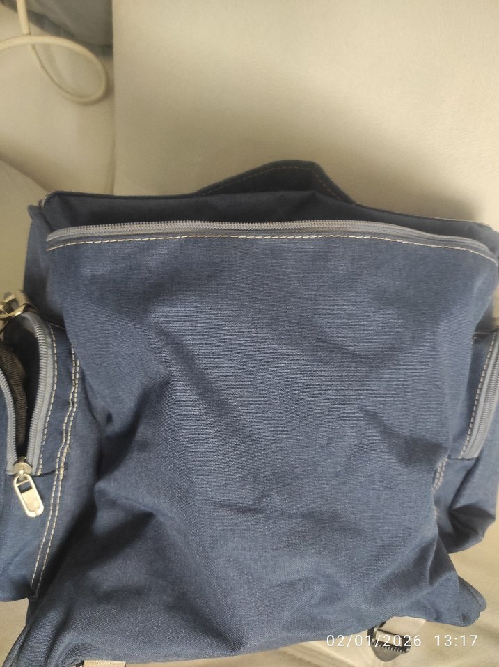 Gri Babyjem Bebek Çantası - Görsel 3