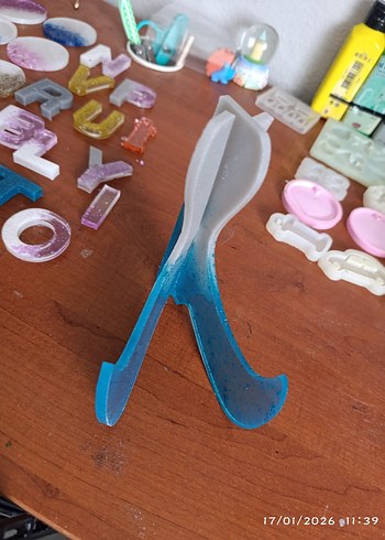 Parlak Mavi Telefon Tutucu - Görsel 2