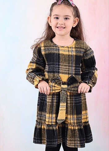 Diğer EKOSE FİYONKLU ELBİSE