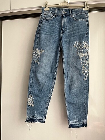 38 Beden mavi Renk PANTOLON