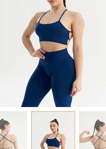 Diğer Lacivert Midi Spor Ust