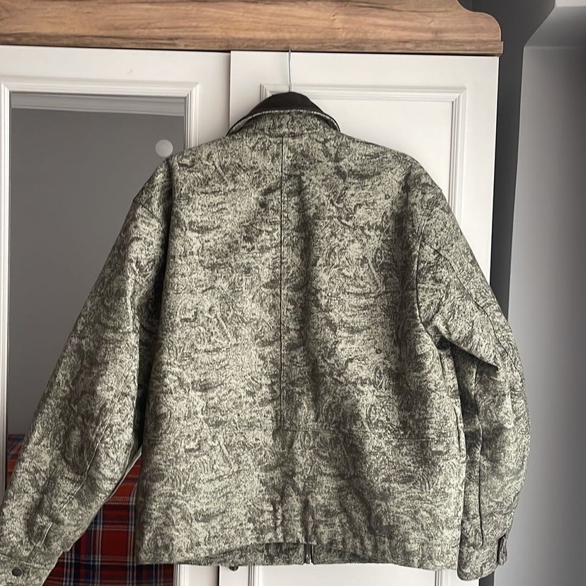 Haki yeşili desenli zara ceket - Görsel 3