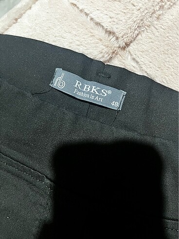 48 Beden siyah Renk RBKS PANTOLON