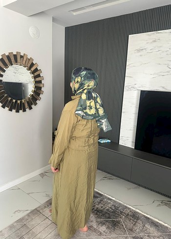 LC Waikiki Haki Uzun Ceket li elbise takım 46 beden
