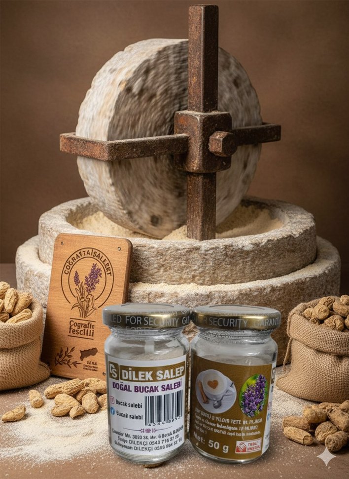 Dilek Doğal Bucak Salebi 50g - Görsel 3