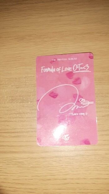 Nayeon photocard
