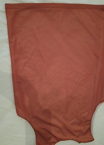 kiremit rengi erkek çocuk 10 12 yas basketbol tshirt - Görsel 2