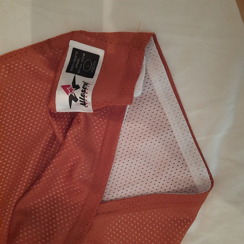 kiremit rengi erkek çocuk 10 12 yas basketbol tshirt - Görsel 3