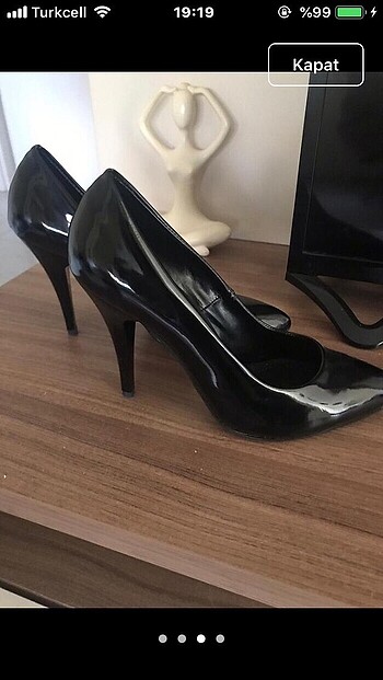 Bambi Siyah Stiletto