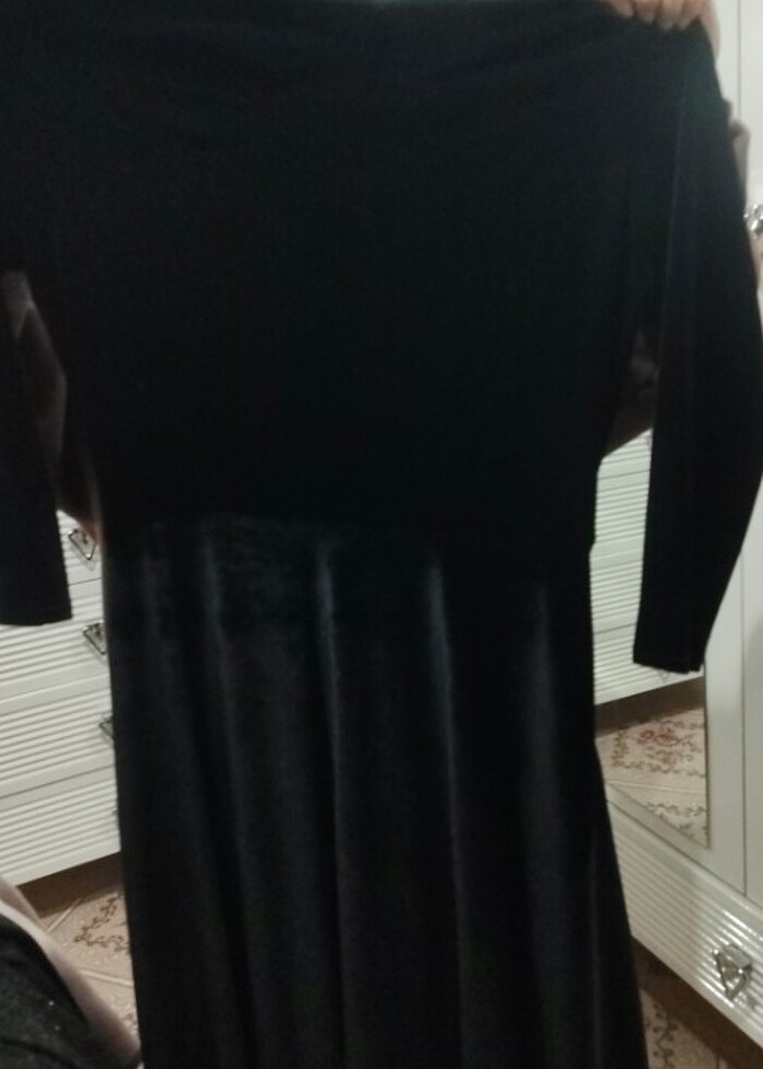 Siyah elbise  - Görsel 3