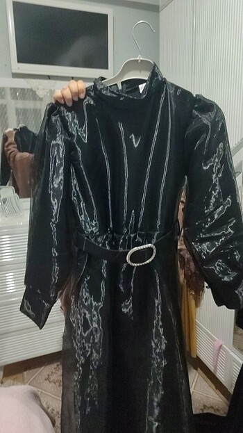 Siyah abiye  - Görsel 5