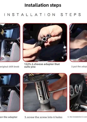 Altın Renkli Metal Araba Vites Kolu - Katana Vites Kolu - Görsel 5