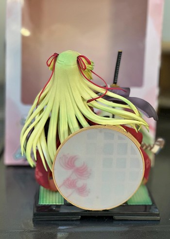 Beden Renk Çok Renkli Samurai Kız Anime Figür - 22 cm