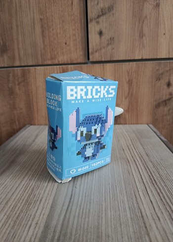 Renkli Mavi BRICKS Lego Seti