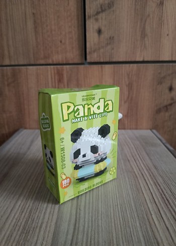 Panda Temalı Çocuk Blok Oyunu