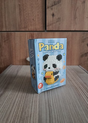 Panda Temalı Blok Oyuncak 129 Parça