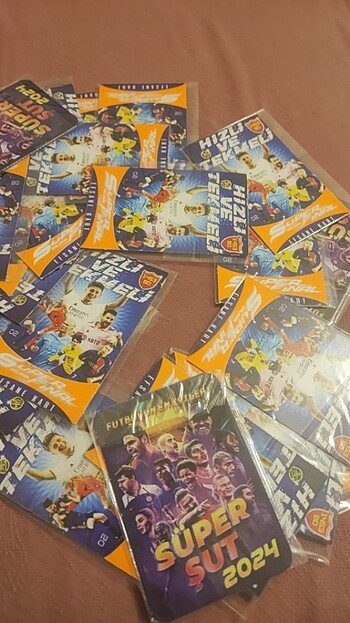  Kapalı paket efsane futbolcu kartları