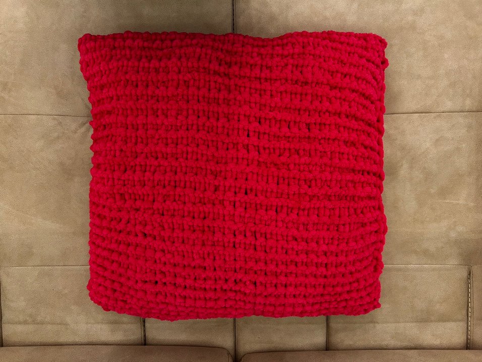 Fuşya pembe, yumuşacık dokulu Puffy Pet Yastık Kırlent - Görsel 4