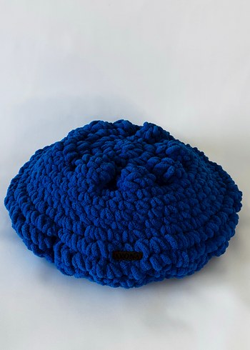 Laciver renkli yuvarlak form kedi-köpek yastığı - Görsel 5