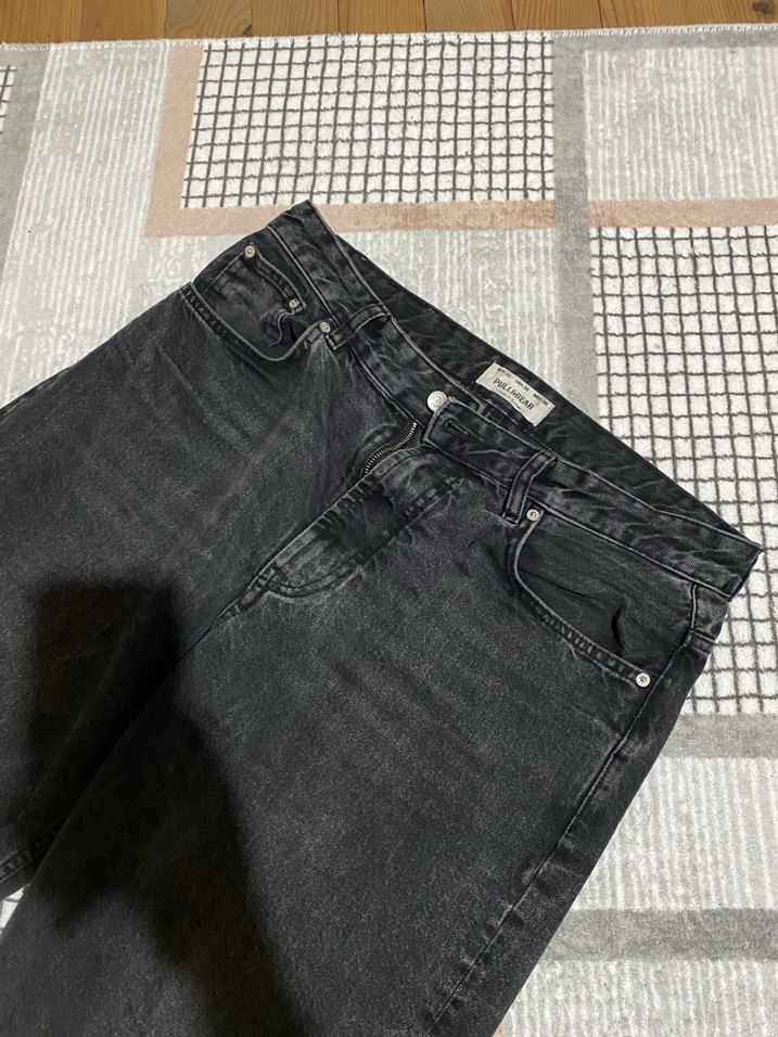 Pull and bear baggy jean - Görsel 3