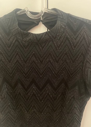 Sırt detaylı bluz - Görsel 2