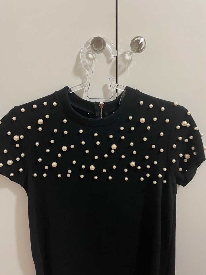 Dilvin Siyah Elbise - Görsel 2