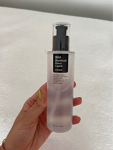 Cosrx bha içeren siyah nokta peelingi